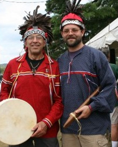 Photo of Joe and Jesse Bruchac